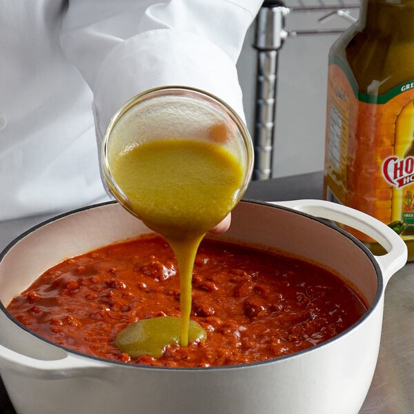 Cholula 64 fl. oz. Green Pepper Hot Sauce