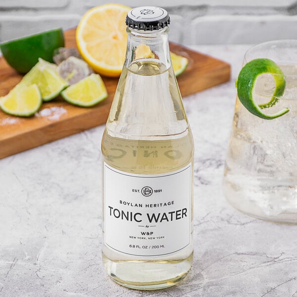Boylan Bottling Co. 6.8 fl. oz. Heritage Tonic Water - 24/Case