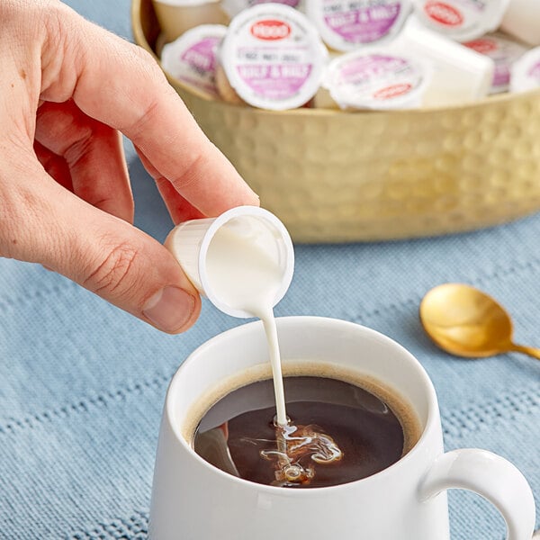Hood Half & Half Creamer Single Serve Cups - 360/Case