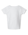 RADYAN® Infant Baby Short Sleeve Rib Tee-3400