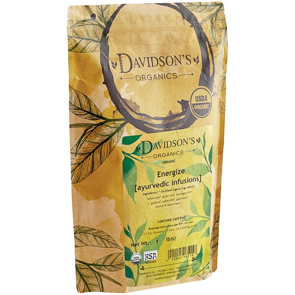 Davidson's Organic Energize Loose Leaf Tea 1 lb.