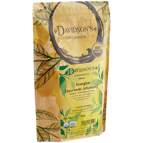 Davidson's Organic Energize Loose Leaf Tea 1 lb.