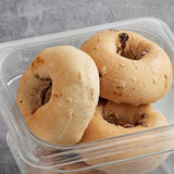 The Greater Knead Gluten-Free Cinnamon Raisin Bagel 4.5 oz. - 36/Case