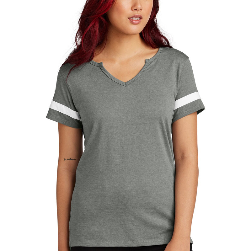 Sport-Tek Women's Sort Sleeve Halftime Notch Neck Tee SPORT-TEK product
