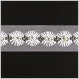 White Fancy Beaded Trim