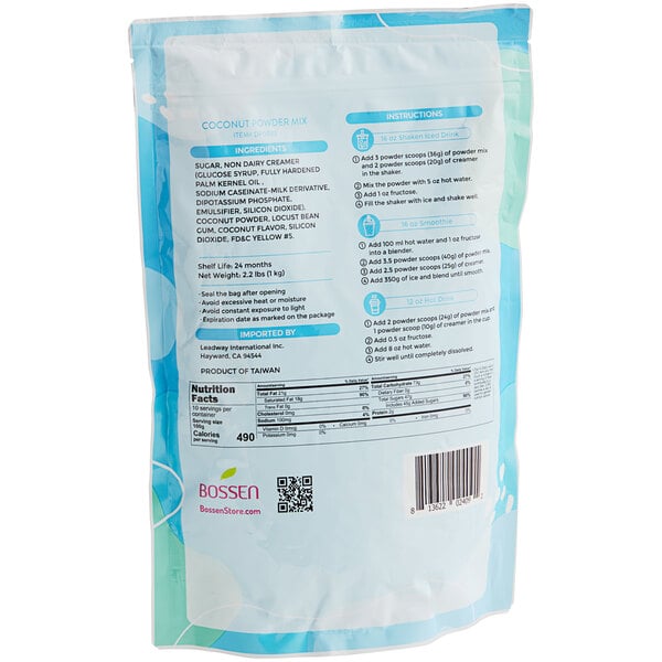 Bossen 2.2 lb. Coconut Powder Mix