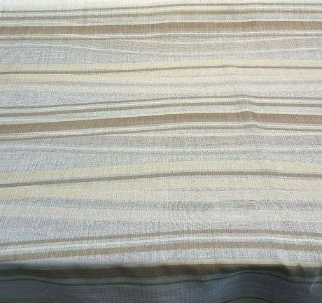 P Kaufmann NFP Sakarya Sand Double Width Sheer Polyester Fabric - Sand Sheer, 118" Width (By The Yard)