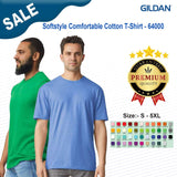 Gildan® Softstyle Comfortable Short Sleeve Crewneck Cotton T-Shirt