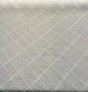 P Kaufmann White Diamond Polyester Sheer Fabric - White Diamond Pattern, 112" Width (1 Yard)