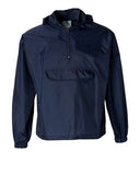 Unisex Packable Half-Zip Hooded Pullover Jacket
