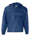 Unisex Packable Half-Zip Hooded Pullover Jacket
