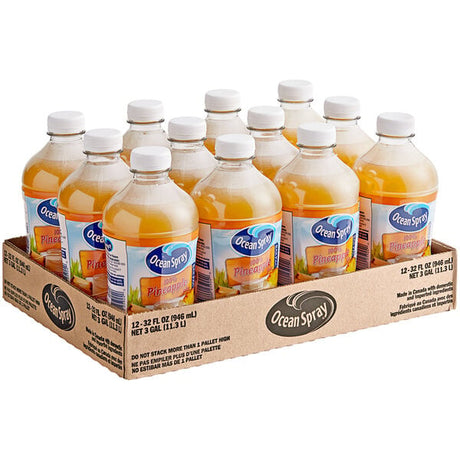 Ocean Spray Pineapple Juice 32 fl. oz. - 12/Case