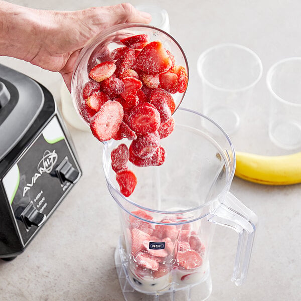 Frozen Sliced Strawberries 30 lb.