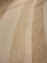 P Kaufmann NFP Banner Sheer Oatmeal Double Width Sheer Polyester Fabric - Beige Off White And Cream Sheer, 118" Width (1 Yard)
