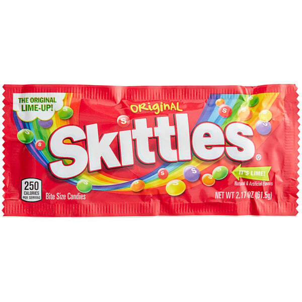 SKITTLES® Original Fruity Candies Pouch 2.17 oz. - 36/Box