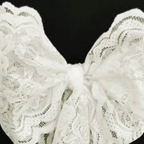 10 Pieces Ivory Caspari Lace Chair Sashes 9x108 Elegant Wedding and Event Decor 9" x 108"