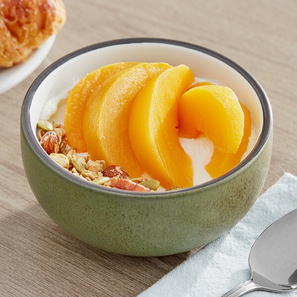 IQF Sliced Peaches 22 lb. Bag