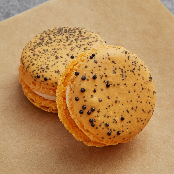 Macaron Centrale Salted Pecan Macaron - 50/Case