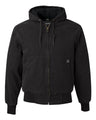 Men's Tall Cheyenne Boulder Cloth Hooded Jacket with Tricot Quilt Lining