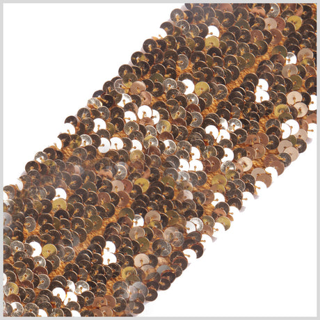 3" Gold Stretch Sequin