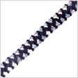 Silver/Black Stretch Sequin