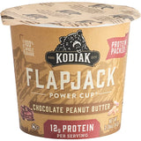 Kodiak Cakes Chocolate Peanut Butter Flapjack Cup 2.36 oz. - 12/Case