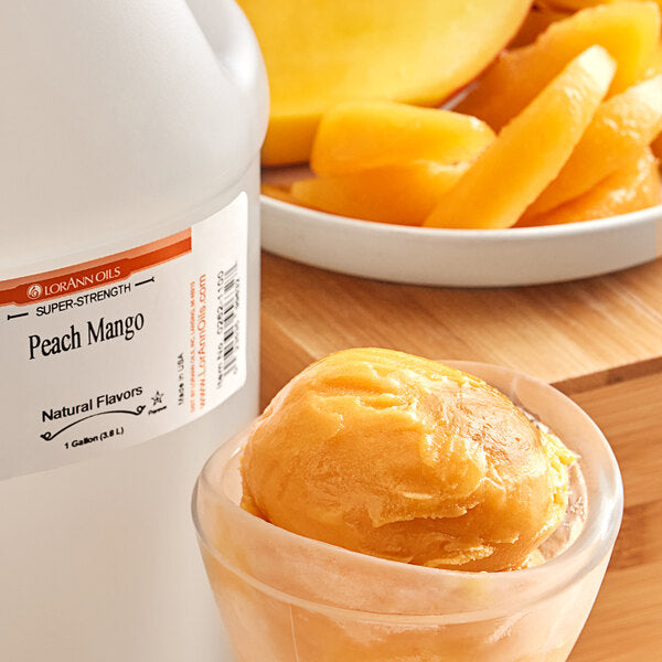 LorAnn Oils All-Natural Peach Mango Super Strength Flavor 1 Gallon
