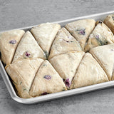 David's Cookies Blueberry Scone Dough 4 oz. - 80/Case