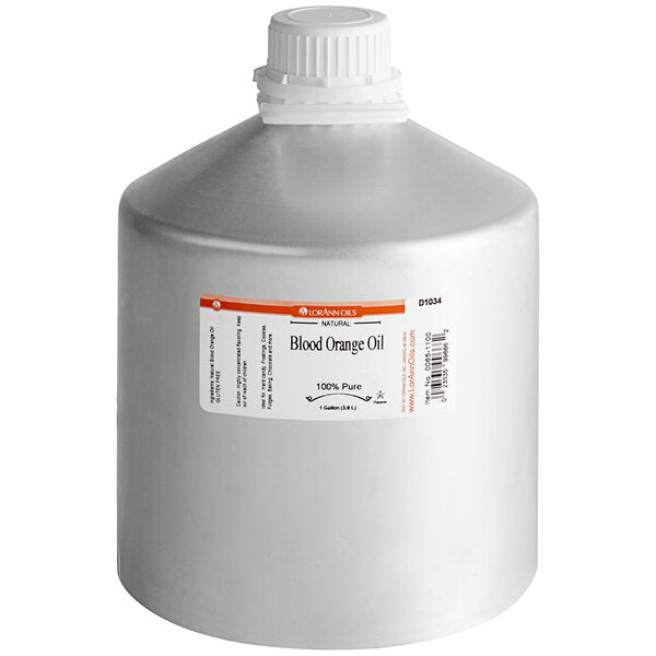LorAnn Oils All-Natural Blood Orange Super Strength Flavor 1 Gallon