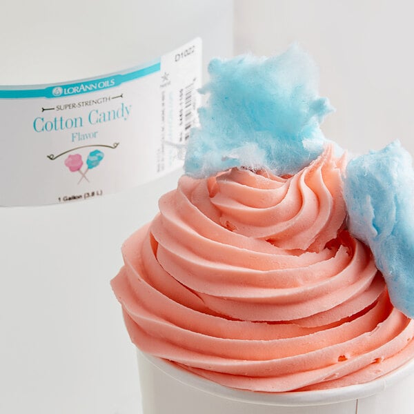 LorAnn Oils Cotton Candy Super Strength Flavor 1 Gallon