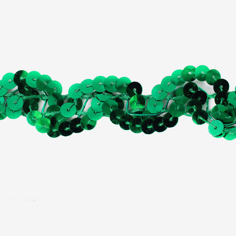 Green Wave Sequins