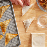 Golden Tiger 3 1/2" x 3 1/2" Wonton Wrapper 1 lb. - 12/Case