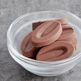 Valrhona Jivara 40% Milk Chocolate Feve 6.6 lb. - 3/Case