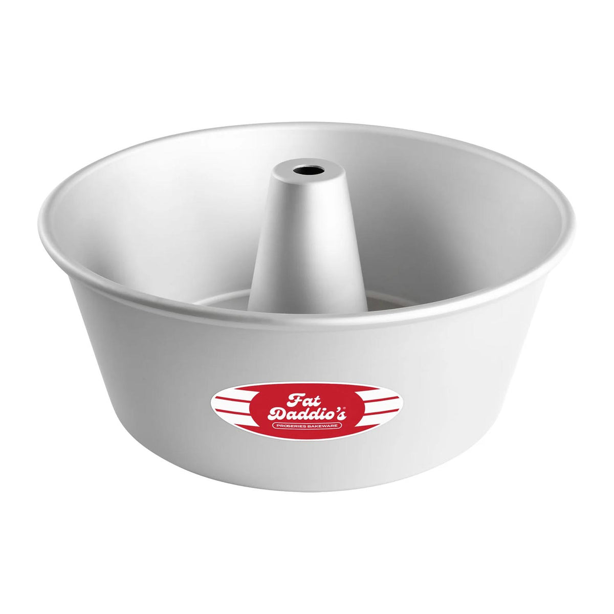 Fat Daddio's Anodized Aluminum Round Angel Food Cake Pan, 10"