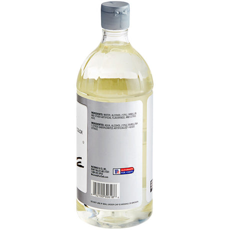 McCormick Culinary Clear Imitation Vanilla 32 fl. oz.
