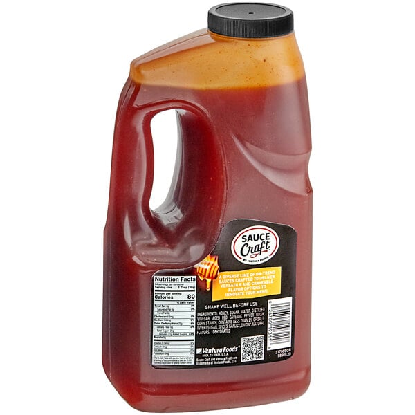 Sauce Craft Hot Honey Sauce 0.5 Gallon - 4/Case