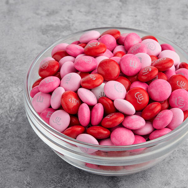 M&M's® Milk Chocolate Valentine Blend Topping 25 lb.