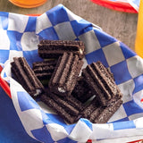 Hola Churros 2" Creme Filled Mini Oreo Churro Bites with Sugar Topping - 200/Case