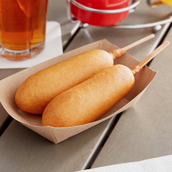 State Fair 4 oz. Original Corn Dog - 48/Case