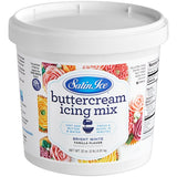 Satin Ice 2 lb. White Vanilla Buttercream Icing Mix