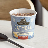 Kodiak Cakes Blueberries and Cream Oatmeal Cup 2.12 oz. - 12/Case