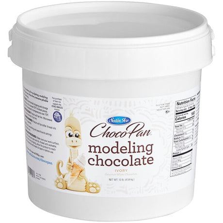Satin Ice ChocoPan 10 lb. Ivory Modeling Chocolate