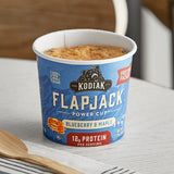 Kodiak Cakes Blueberry and Maple Flapjack Cup 2.22 oz. - 12/Case