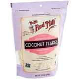 Bob's Red Mill Unsweetened Coconut Flakes 10 oz. - 4/Case