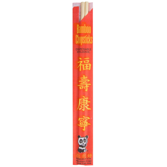 Bamboo Chopsticks - Red