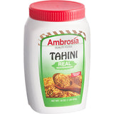 Ambrosia All-Natural Tahini Paste 16 oz. - 12/Case
