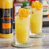 Twisted Alchemy Cold-Pressed Valencia Orange 100% Fruit Juice 25 oz. - 6/Case