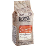 Republica del Cacao Ecuador 40% Milk Chocolate Couverture 5.5 lb. - 4/Case