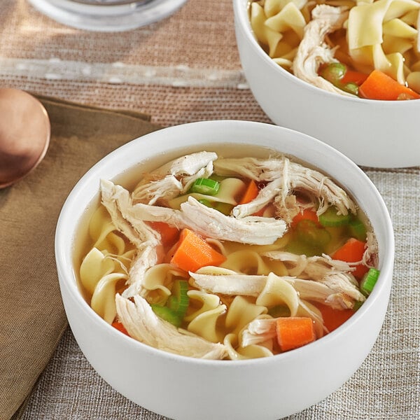Sweet Sue Premium Chicken Broth 49.5 oz. Can - 12/Case