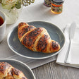 Schulstad Ready-to-Bake Chocolate Hazelnut Filled Croissant 3.4 oz. - 66/Case